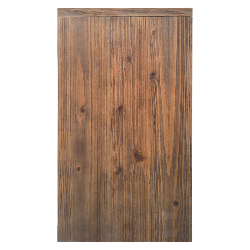 Meuble d'appoint style ferme, buffet en bois à 4 portes, desserte de salle à manger, armoire de rangement