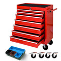Rolling Tool Chest, Tool Chest with 7 Drawers & Wheels