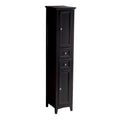 Tour de rangement de salle de bain sur pied