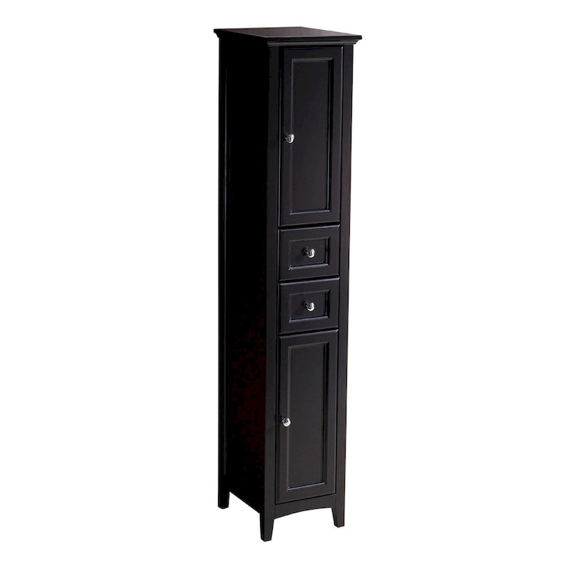 Tour de rangement de salle de bain sur pied