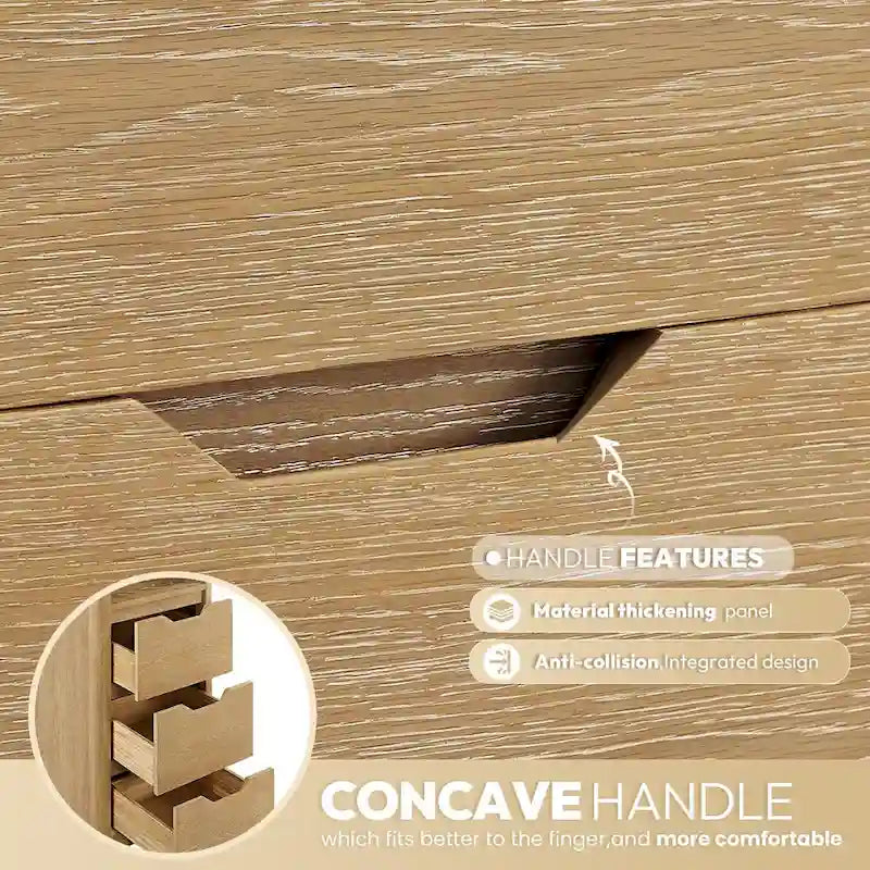 Colonne de salle de bain autoportante en bois