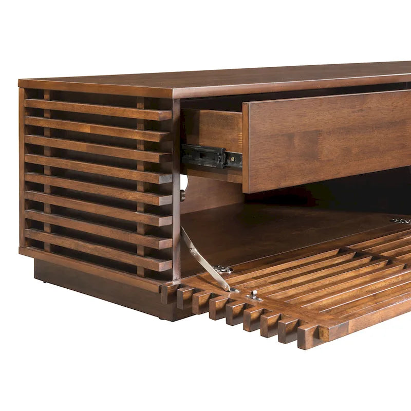 Meuble TV Large Noyer