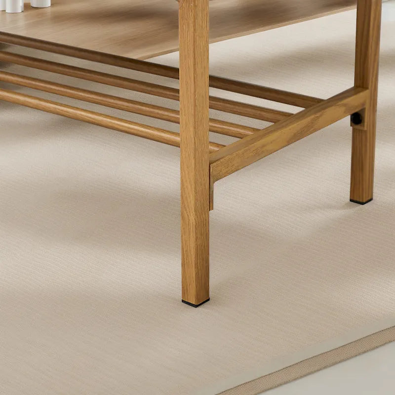 Banc à chaussures de rangement pour entrée, banc de rangement moderne rembourré avec étagère
