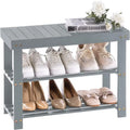 Banc range-chaussures 3 niveaux - 28P x 70l x 45H cm