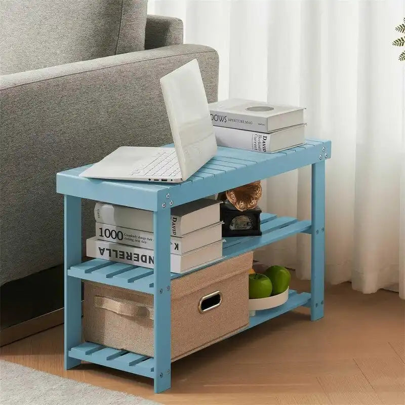Banc range-chaussures 3 niveaux - 28P x 70l x 45H cm