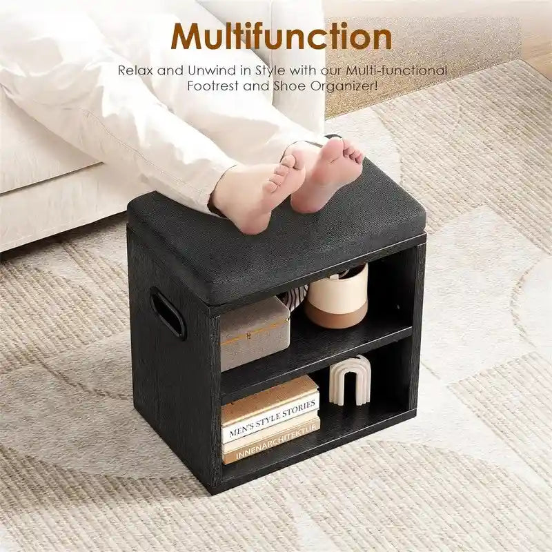 Banc à chaussures pour entrée - 15P x 11L x 16H