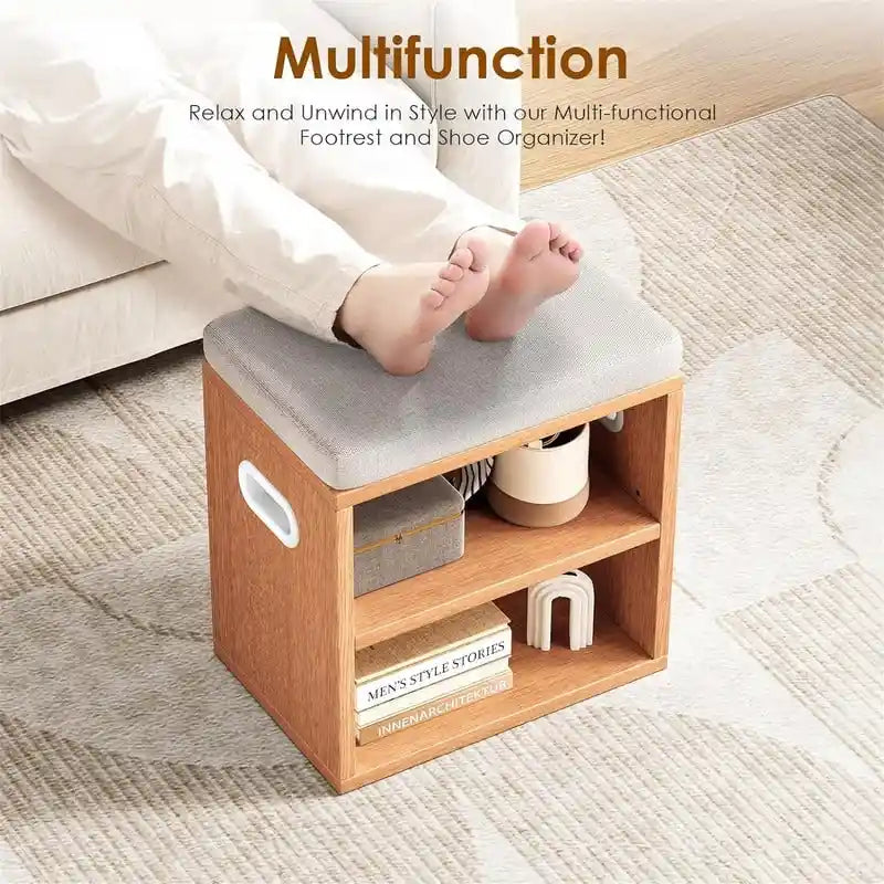 Banc à chaussures pour entrée - 15P x 11L x 16H