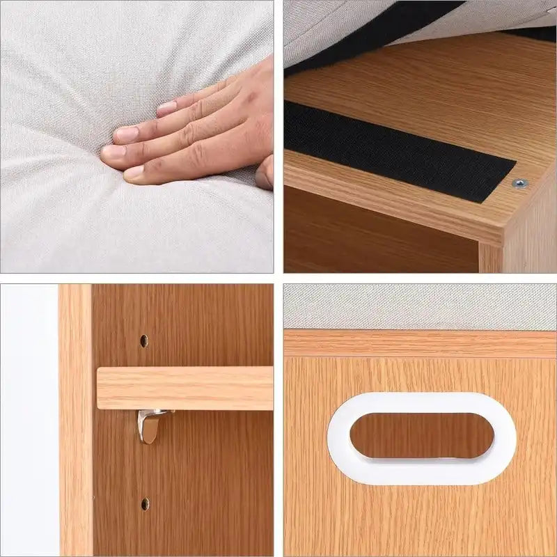 Banc à chaussures pour entrée - 15P x 11L x 16H