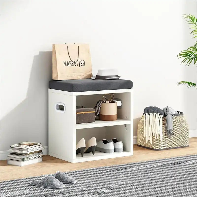 Banc à chaussures pour entrée - 15P x 11L x 16H