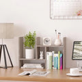 Étagère de Rangement de Bureau en Bois avec Rangement