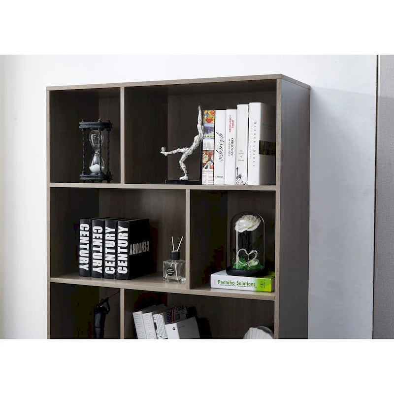 Bibliothèque avec portes