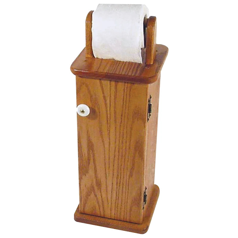Meuble WC en chêne