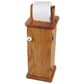 Meuble WC en chêne