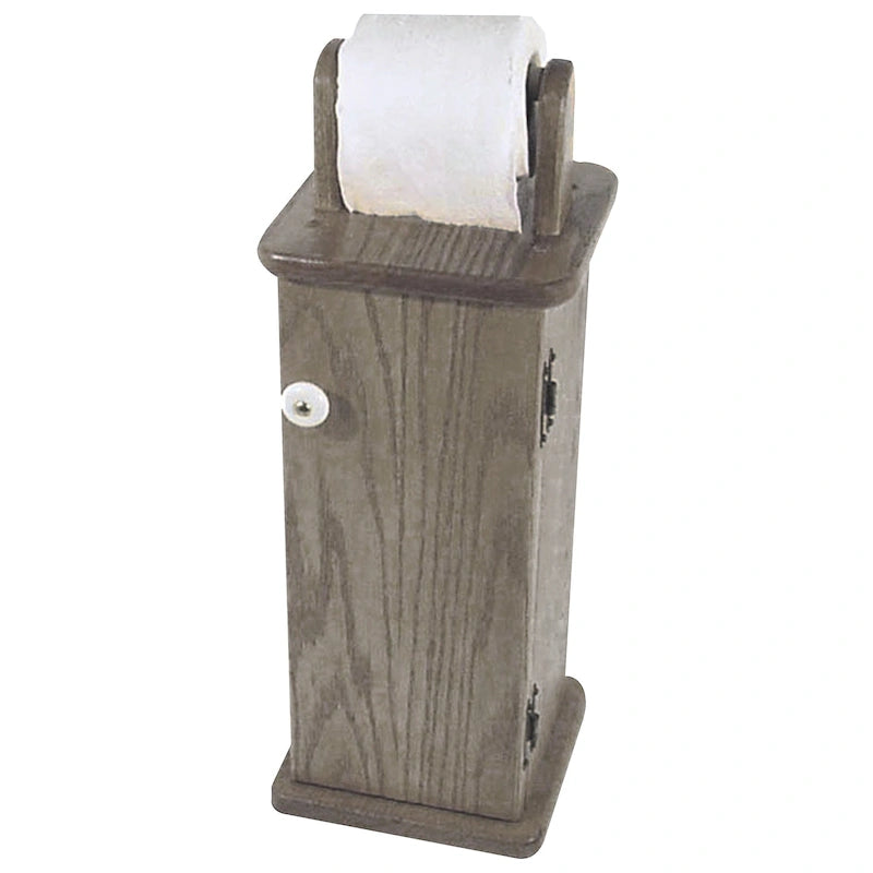 Meuble WC en chêne