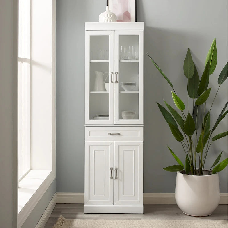 Garde-manger à porte vitrée - 14.5x23.75x78