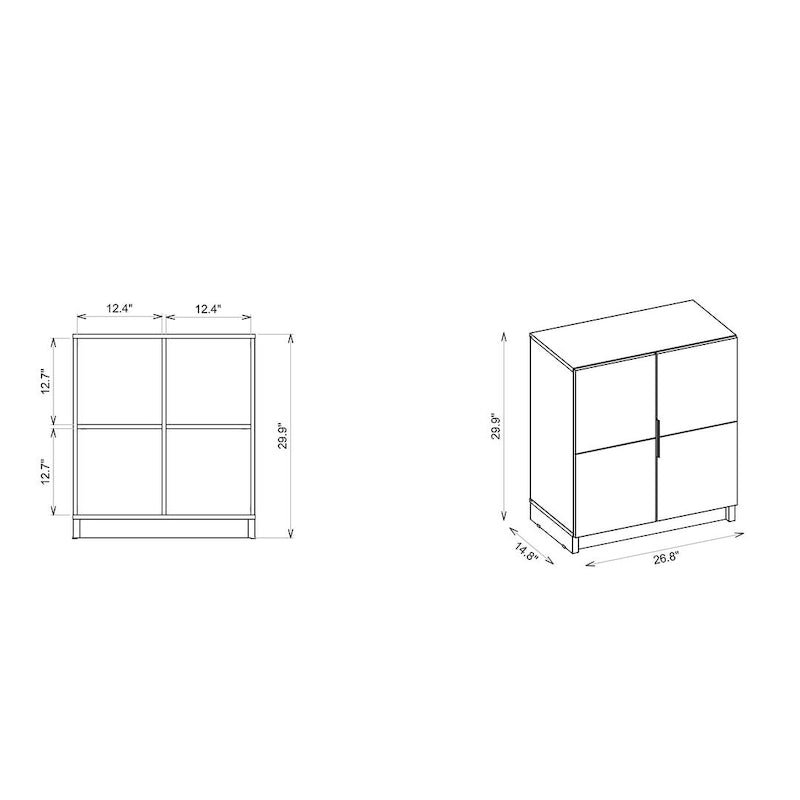 Meuble à quatre étagères