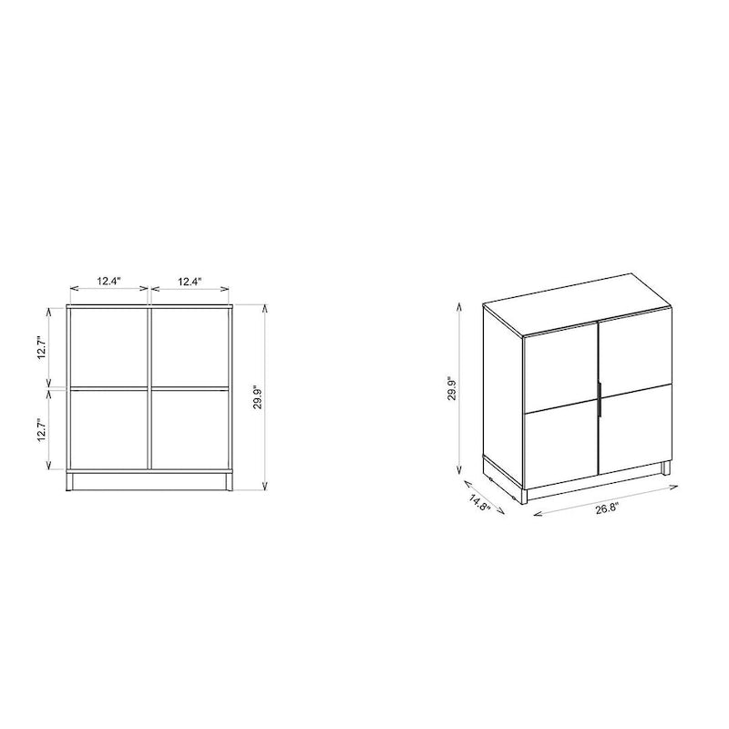 Meuble à quatre étagères