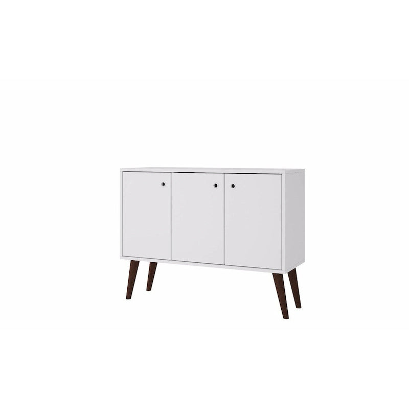 Meuble de buffet avec 3 étagères et 3 portes