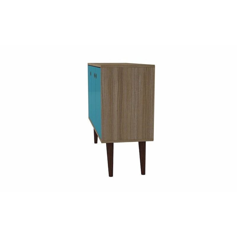 Meuble de buffet avec 3 étagères et 3 portes