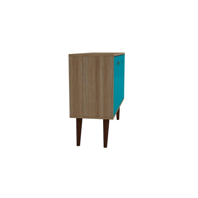 Meuble de buffet avec 3 étagères et 3 portes