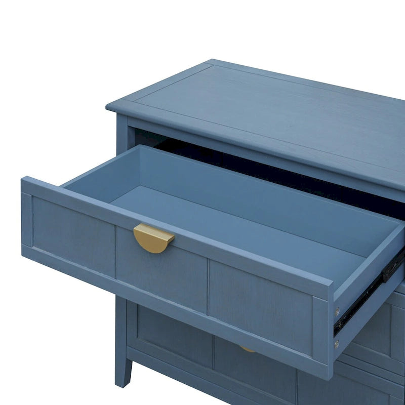 Meuble commode à 3 tiroirs pour salon chambre