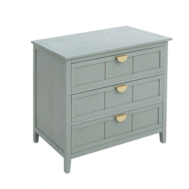 Meuble commode à 3 tiroirs pour salon chambre