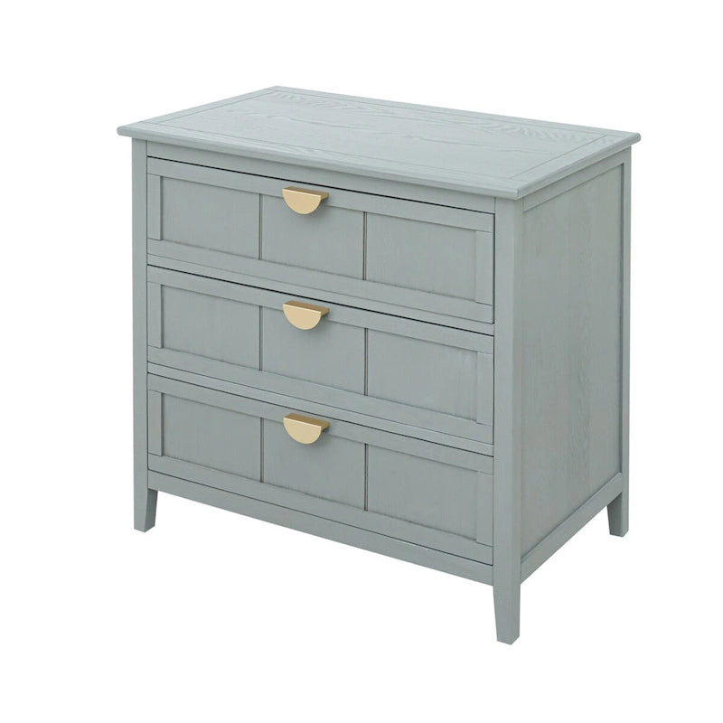 Meuble commode à 3 tiroirs pour salon chambre