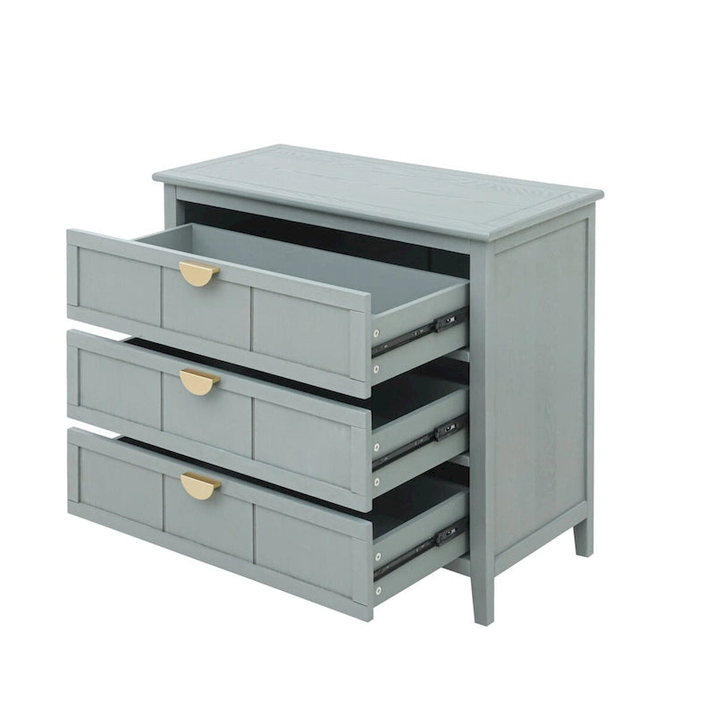 Meuble commode à 3 tiroirs pour salon chambre