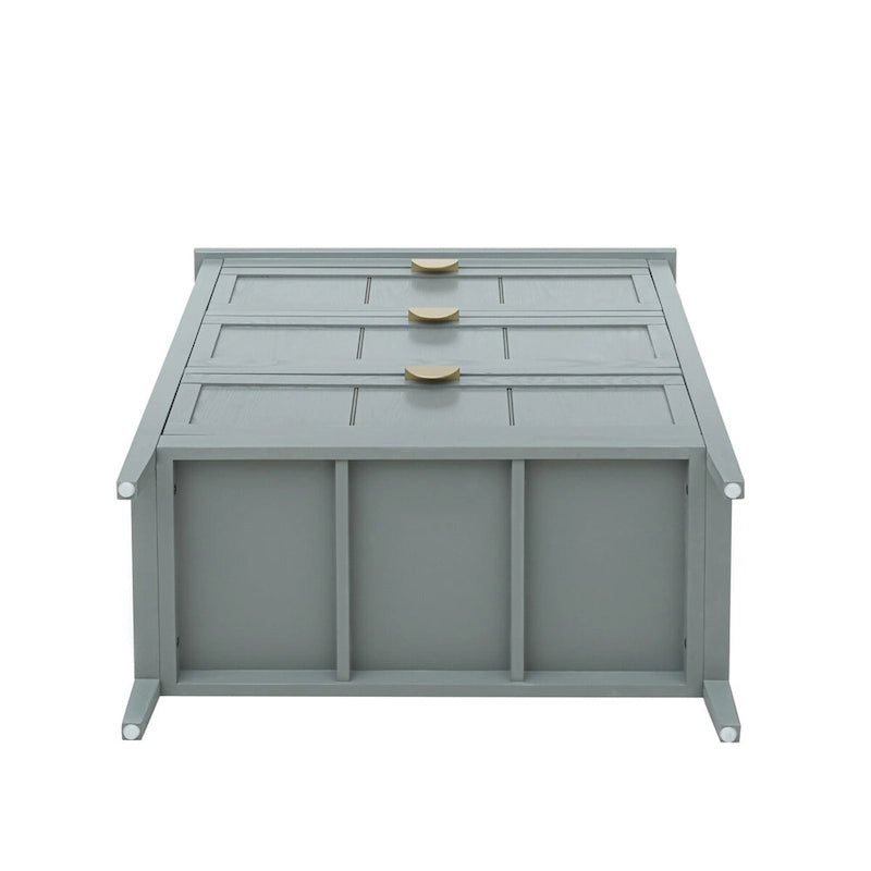Meuble commode à 3 tiroirs pour salon chambre