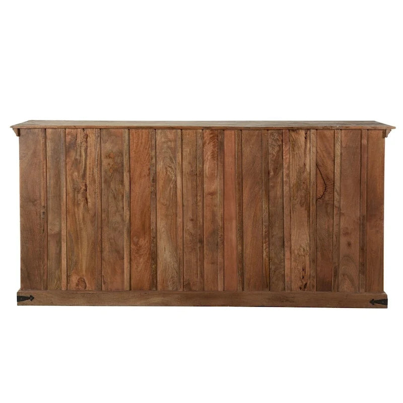 Buffet en bois massif avec 4 portes