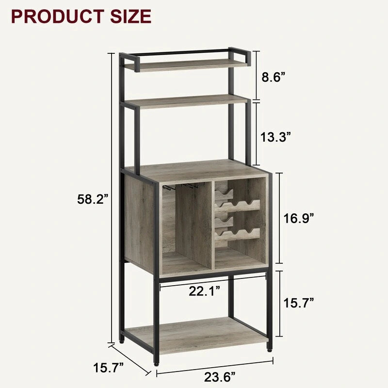 Étagère de rangement de cuisine autoportante