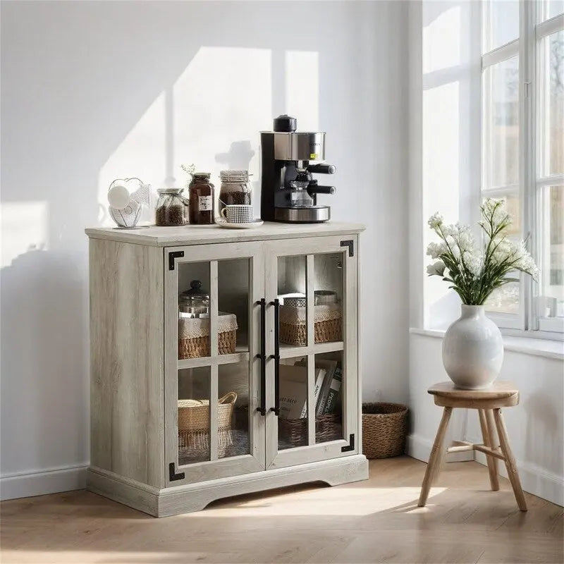 Meuble de Rangement Bar à Café - 16P x 32L x 32H