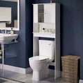 RiverRidge Medford Over the Toilet Bathroom Spacesaver Wall Medicine Storage Cabinet - White