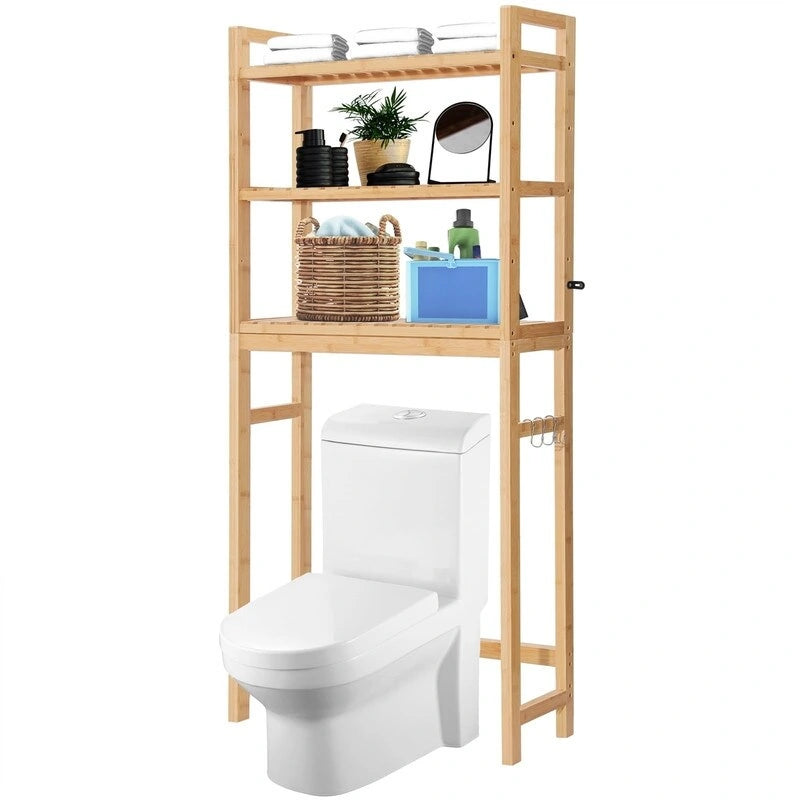 Meuble de rangement pour toilettes - 10,3P x 24,8L x 67H