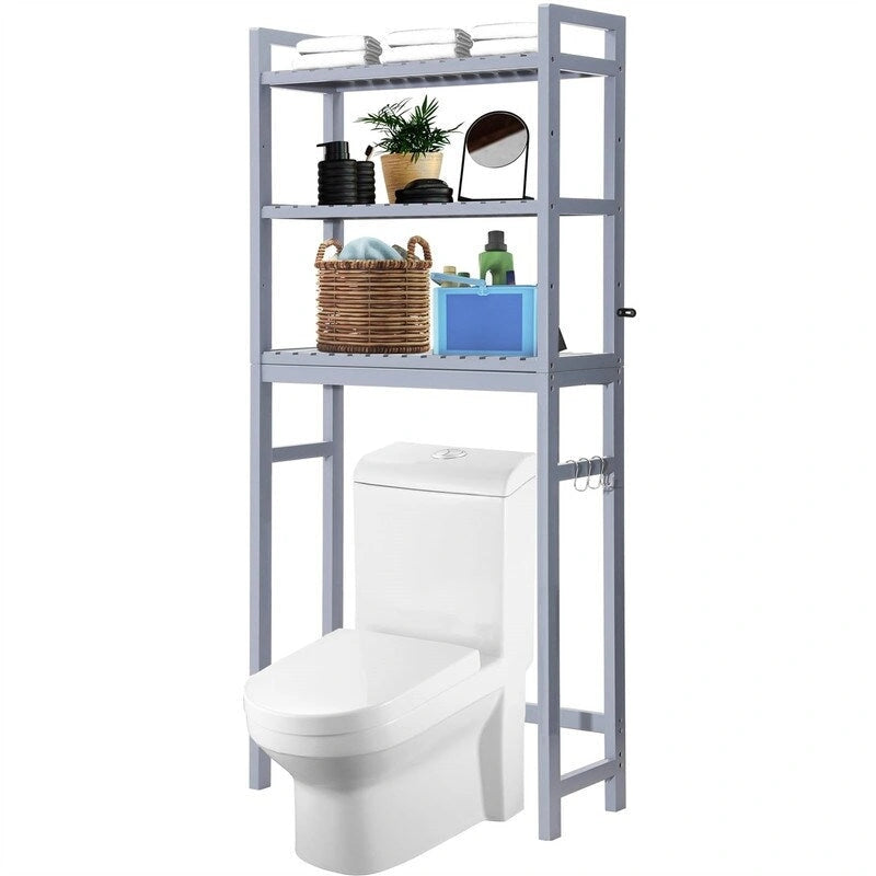 Meuble de rangement pour toilettes - 10,3P x 24,8L x 67H