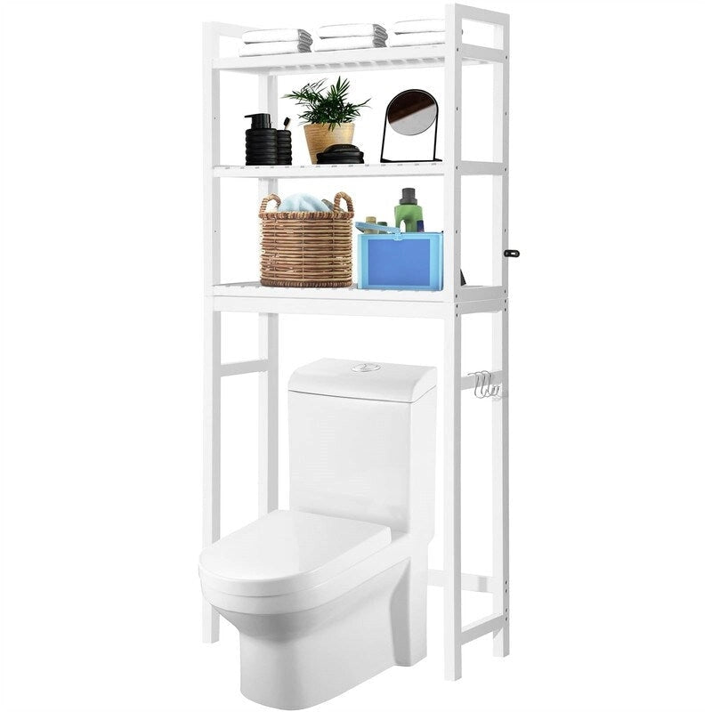Meuble de rangement pour toilettes - 10,3P x 24,8L x 67H