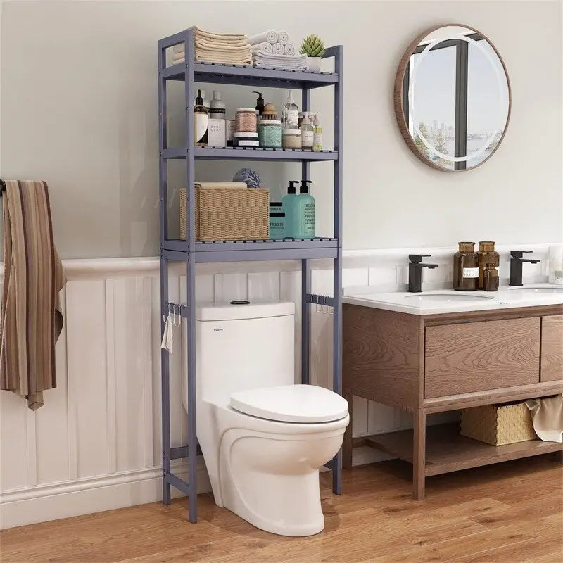 Meuble de rangement pour toilettes - 10,3P x 24,8L x 67H