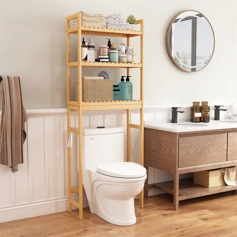 Meuble de rangement pour toilettes - 10,3P x 24,8L x 67H