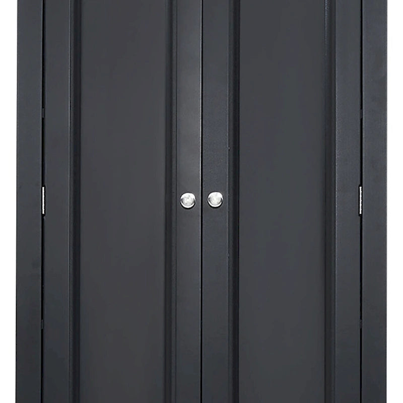 Meuble de salle de bain colonne minimaliste sur pied avec 1 placard et 3 tiroirs