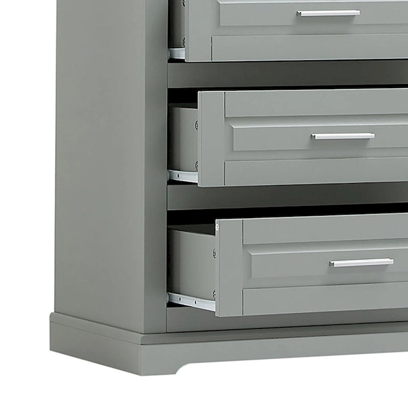 Meuble de salle de bain colonne minimaliste sur pied avec 1 placard et 3 tiroirs