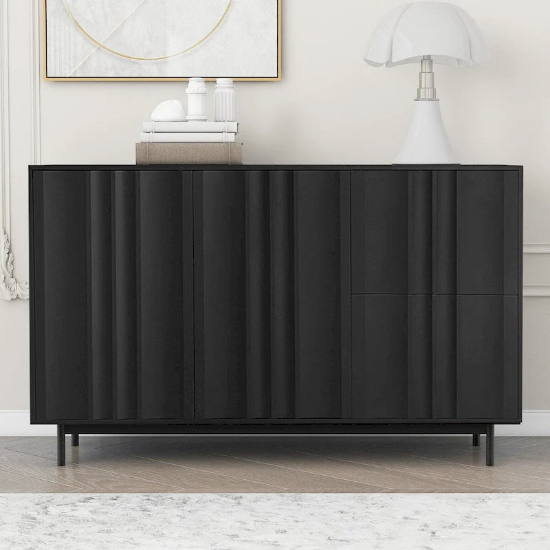 Armoire de rangement de 29,50 po H avec étagères réglables - 47,20 x 15,7