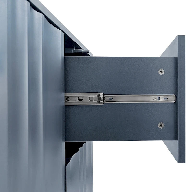 Armoire de rangement de 29,50 po H avec étagères réglables - 47,20 x 15,7