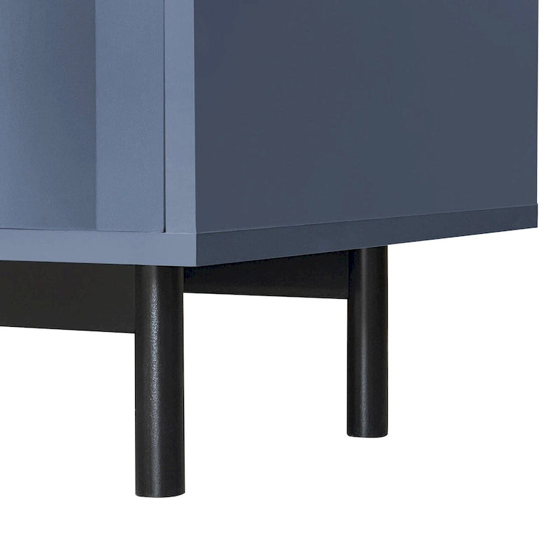 Armoire de rangement de 29,50 po H avec étagères réglables - 47,20 x 15,7