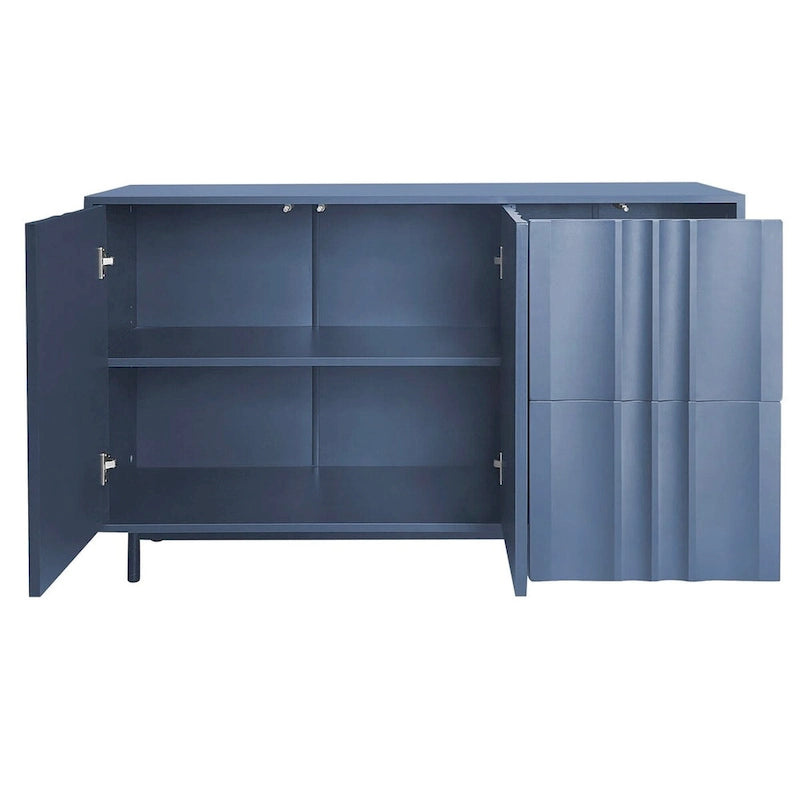 Armoire de rangement de 29,50 po H avec étagères réglables - 47,20 x 15,7