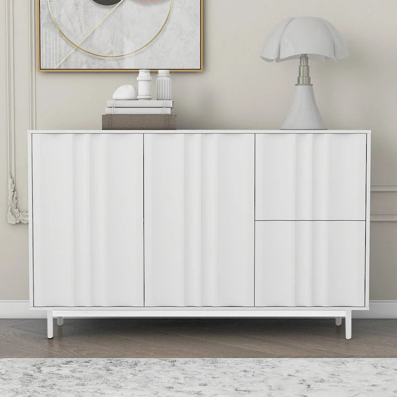 Armoire de rangement de 29,50 po H avec étagères réglables - 47,20 x 15,7