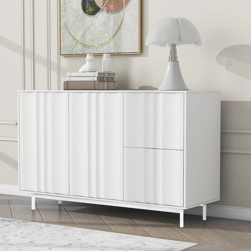 Armoire de rangement de 29,50 po H avec étagères réglables - 47,20 x 15,7
