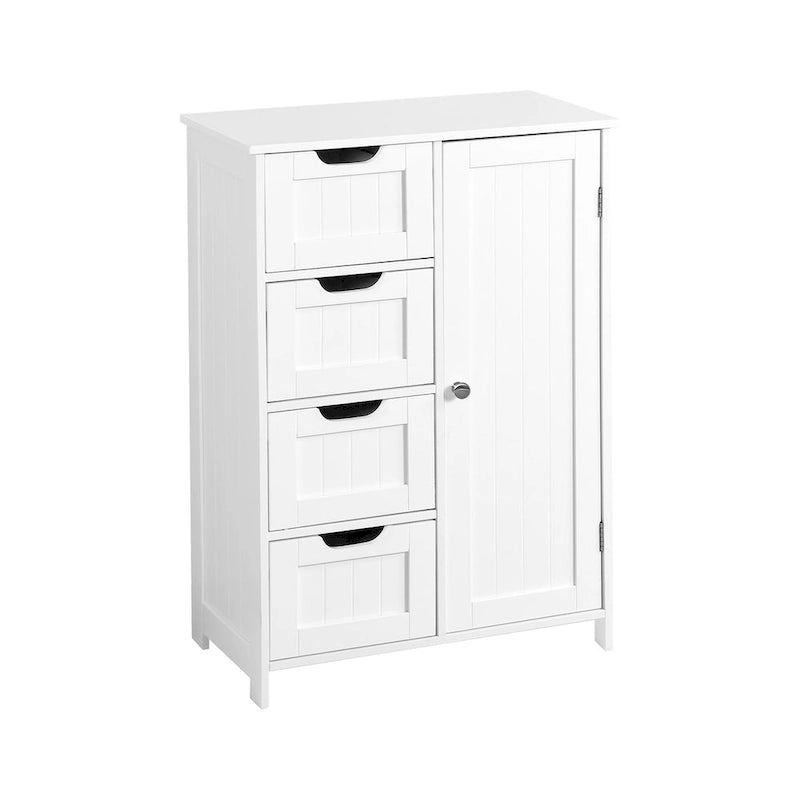Meuble bas avec étagère réglable et tiroirs